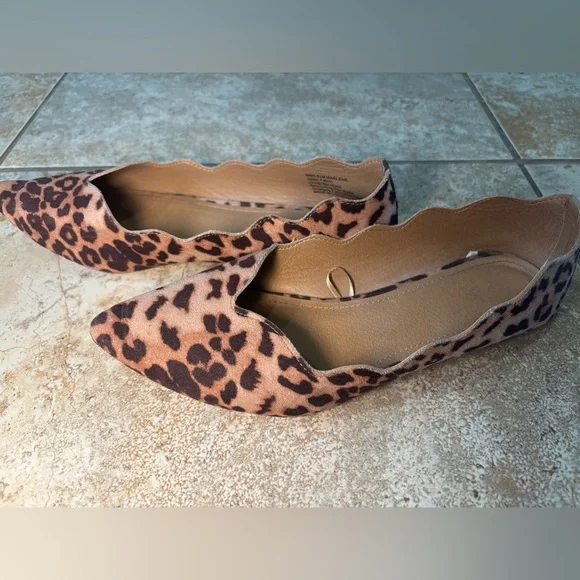 Report Leopard Print Pointed Flats - Picture 4 of 6